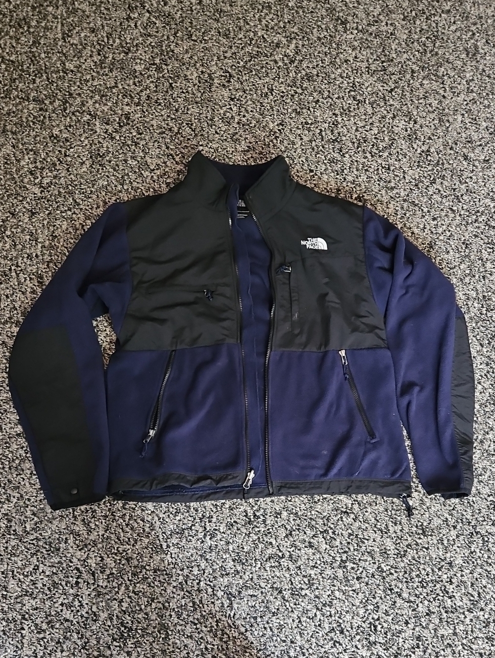 Navy Blue Fleece Northface